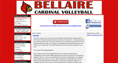 Desktop Screenshot of bellairevolleyball.com